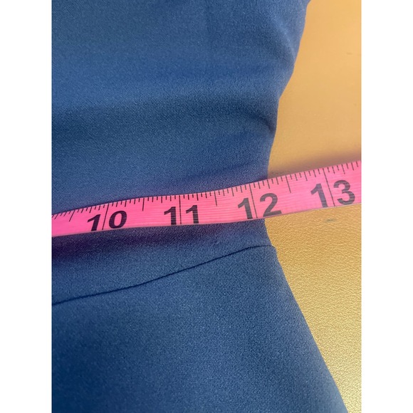 LULU'S SZ S Thinking Out Loud Navy Blue Backless Straight Leg Jumpsuit NEW B156 - Picture 6 of 7